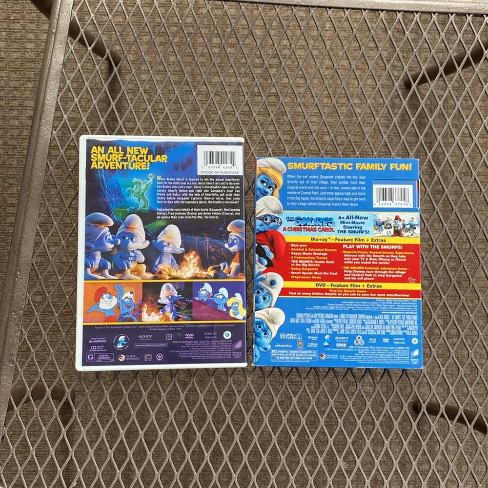 The Smurfs DVD & Blu-Ray Movie DVD 📀 Bundle (2) - Picture 8 of 16